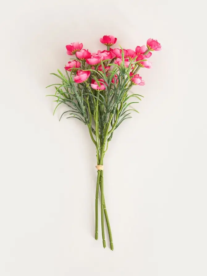Bukiet kwiatów CAMELIA kamelia różowa 30 cm