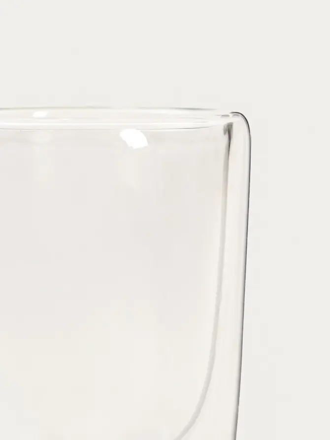 Szklanka PAWO z podwójną ścianką i kotem 0,35 l