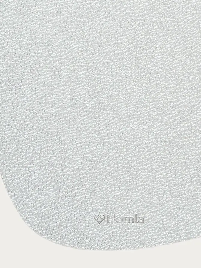 Maty stołowe FEMELO srebrne, zestaw 2 szt. 38 cm