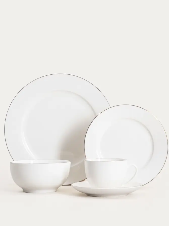 Miseczka AUROO ze złotą obwódką 14 cm