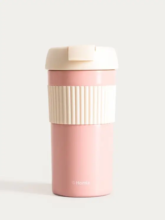Kubek Termiczny POPPIE różowy 0,5 l