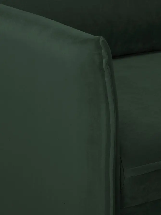 Sofa RUGG Sofa zielona 149x86x91 cm