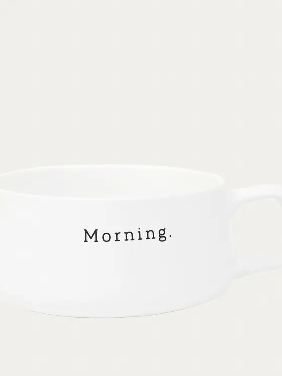 Kubek VAMOS porcelanowy morning biały 0,3 l