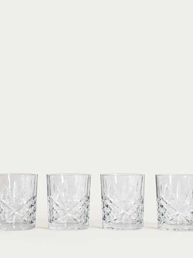 Zestaw szklanek MIRRA niskich, 4 szt. 0,34 l