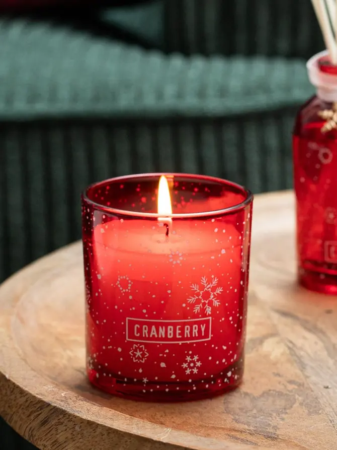 Świeca zapachowa CHEER Cranberry 135 g