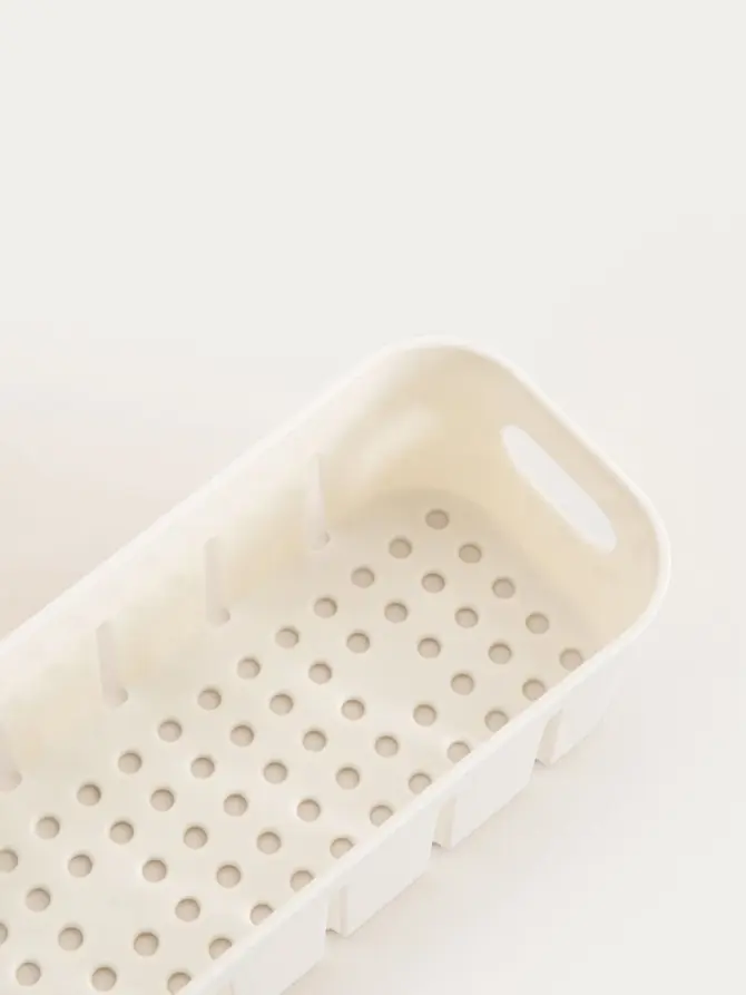 Pojemnik plastikowy GASPARI z koszykami prostokątny 24x17x7cm