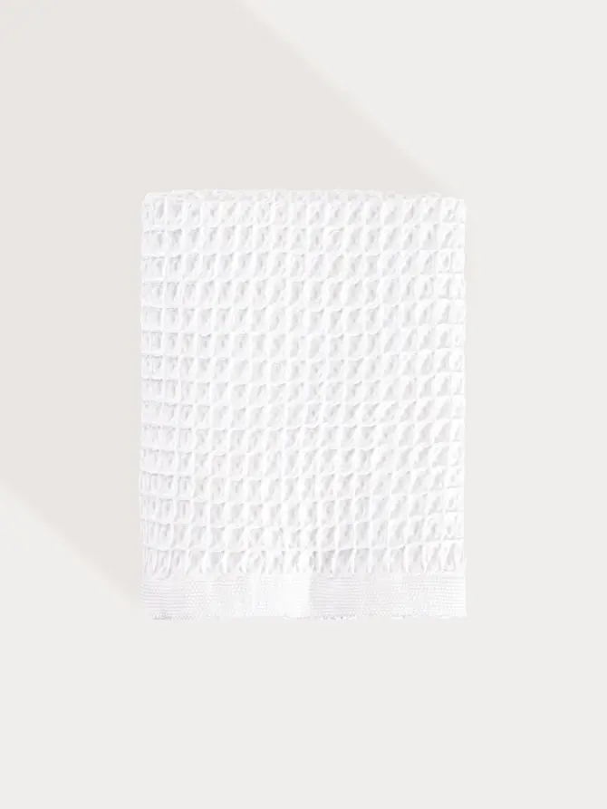 Ręcznik VAFFEL biały 50x90 cm