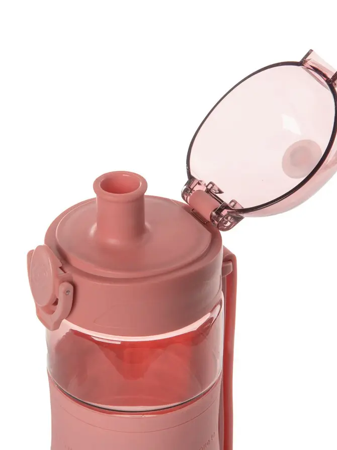 Butelka bidon THEO różowa 0,6 l