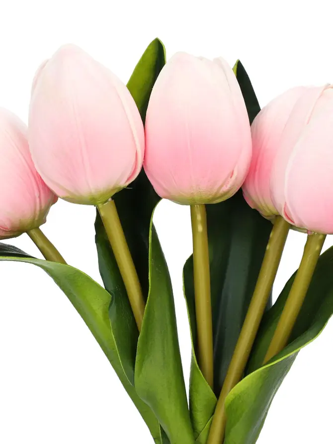 Kwiaty LITEN sztuczne tulipany różowe 30 cm