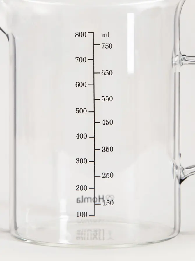 Miarka MAVIS szklana transparentna 0,8 l