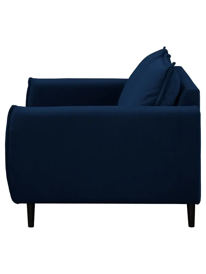 Sofa RUGG Sofa granatowa 149x86x91 cm