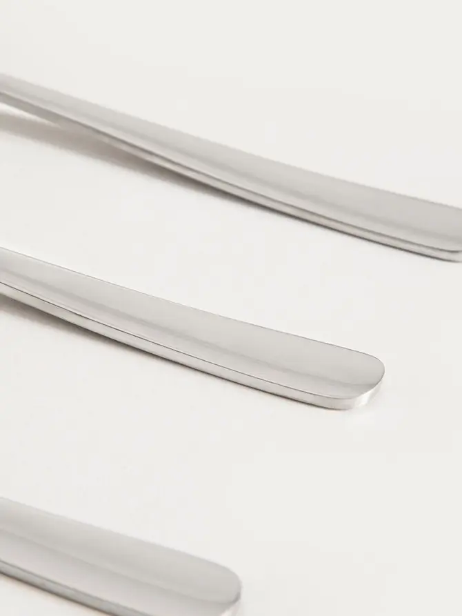 Zestaw łyżek VIENNA srebrnych, 10 szt. 20,5cm