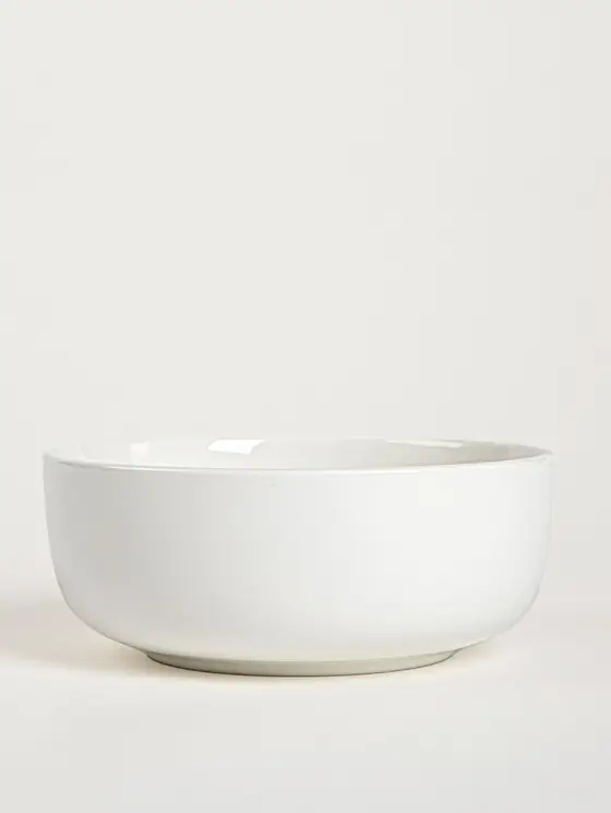 Misa BERGO porcelanowa duża biała 1,5 l