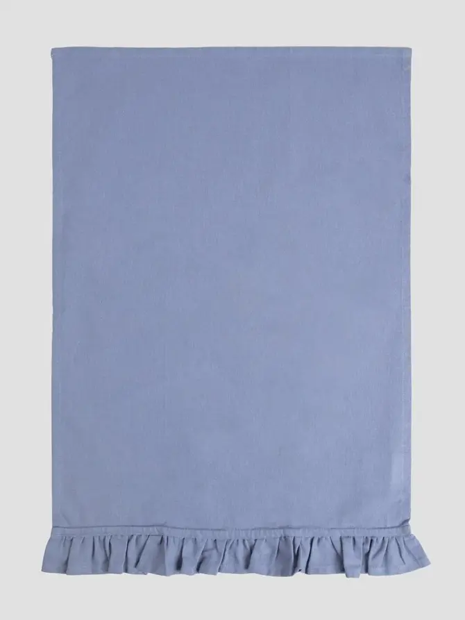 Zestaw ścierek kuchennych ANDIE z falbanką + w paski 2*45x65 cm