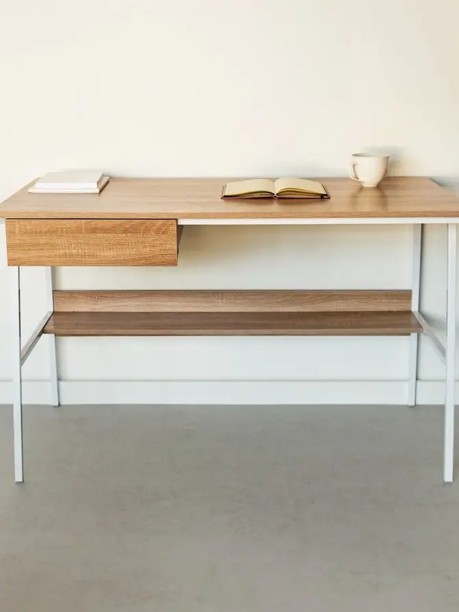 Biurko MONI naturalne 120x60x75 cm