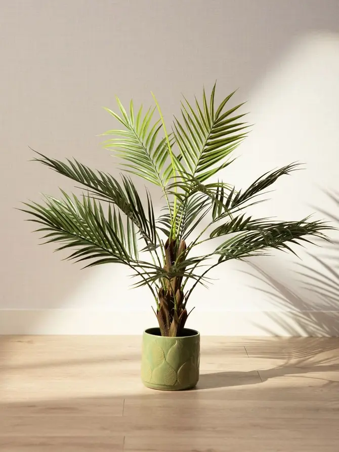 Roślina sztuczna TROPICAL ZONE palma 90 cm