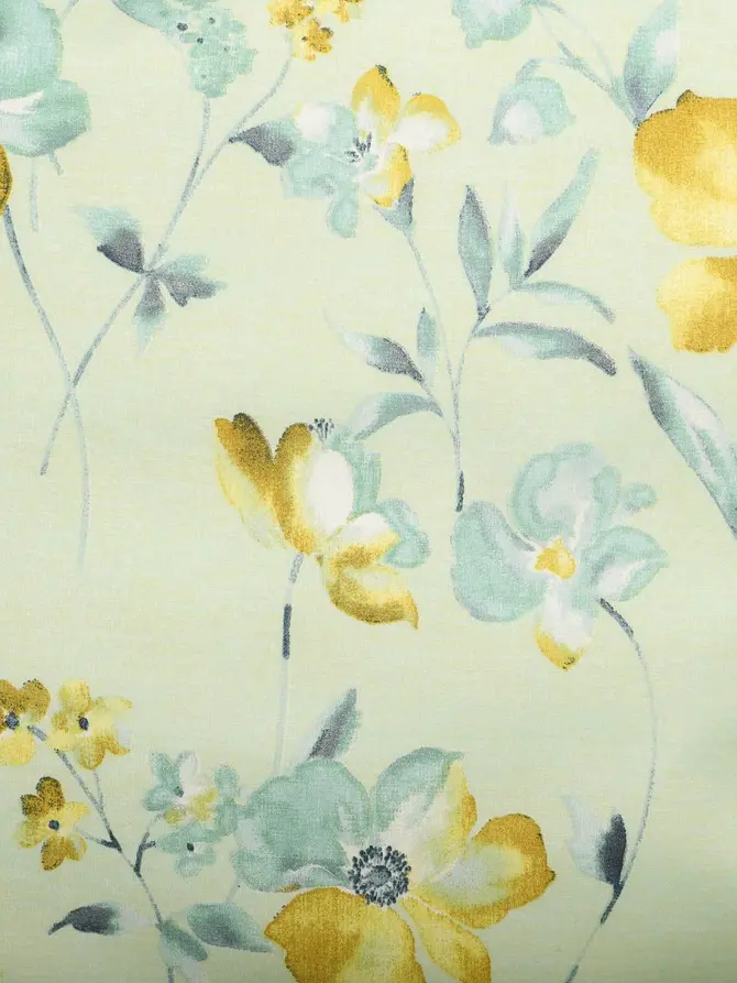 Pościel GLOTE z mikrofibry w kwiaty 200x220 cm