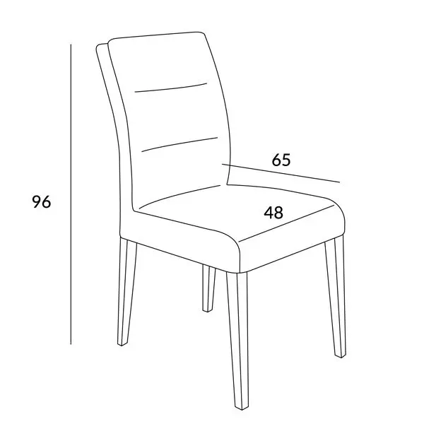 Krzesło ARVIKA czarny welur- czarna noga - lite drewno 96x48x65 cm