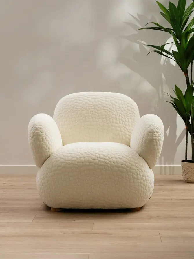 Fotel SIESTE Ecru 96,5x90x79 cm