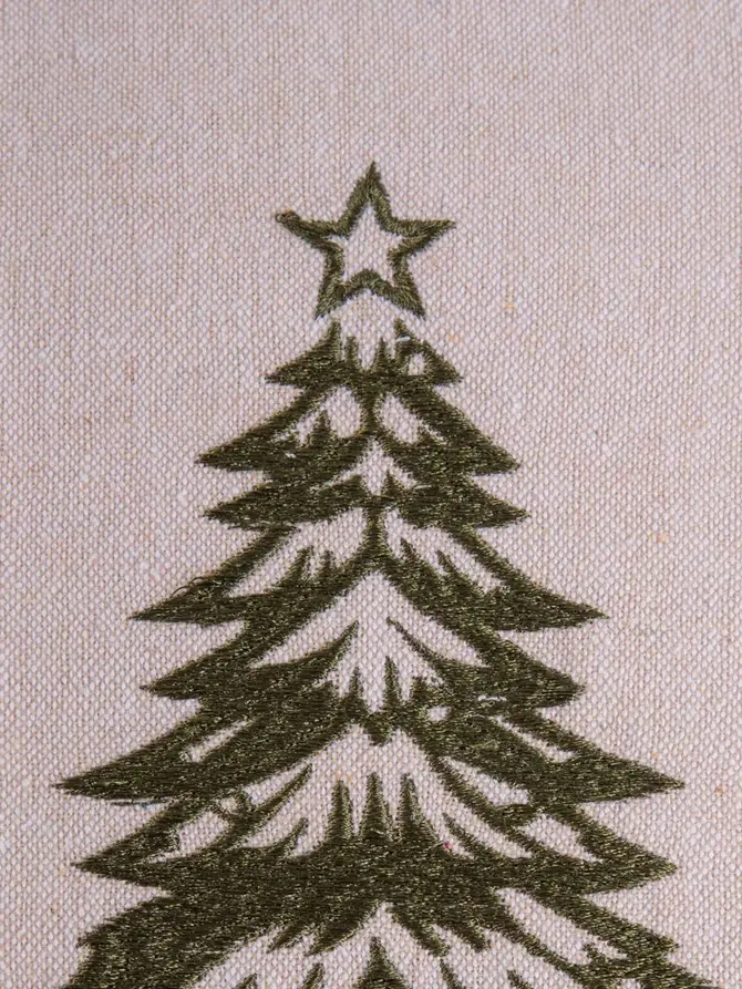 Poszewka AVIOR z choinką 45x45 cm