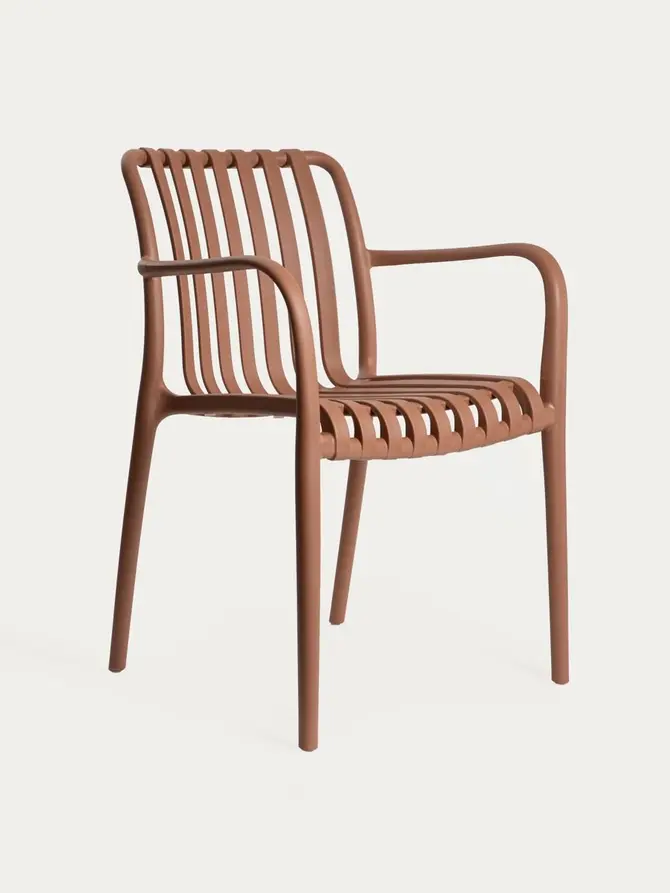 Krzesło VALORO ogrodowe mocha 56x57x81 cm