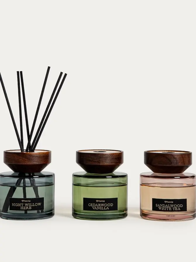 Zestaw dyfuzorów WOODY BLEND zapachowych 3 szt. x 100 ml
