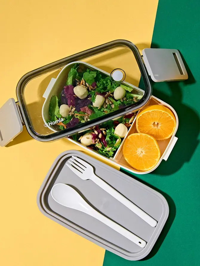 Lunchbox LOENE biały 750 ml