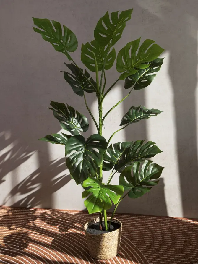 Roślina sztuczna BOTANIC monstera 120 cm