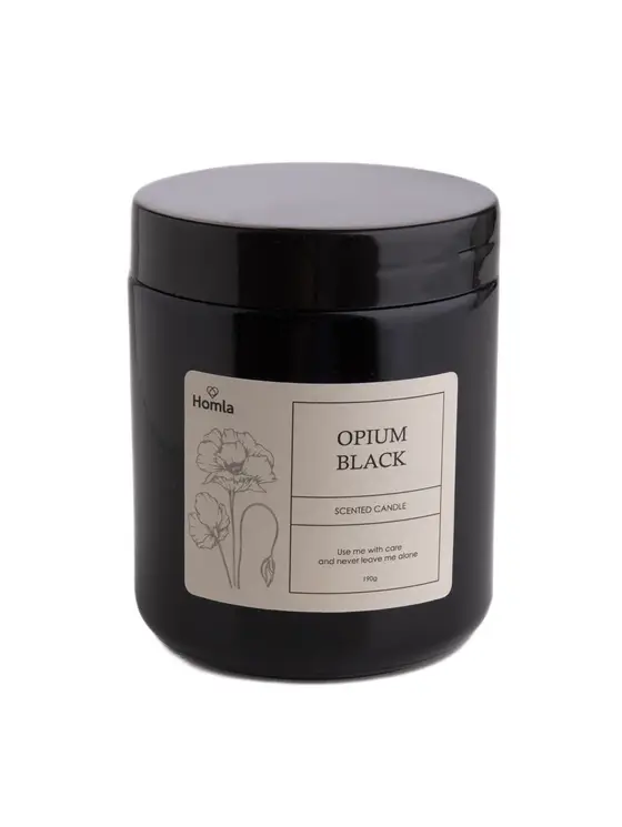 Świeca zapachowa TOFU Opium Black 190 g