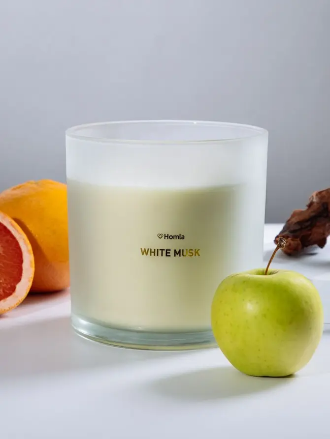 Świeca zapachowa GLOW White Musk 870 g