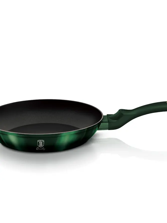 Patelnia EMERALD ciemnozielony 28 cm