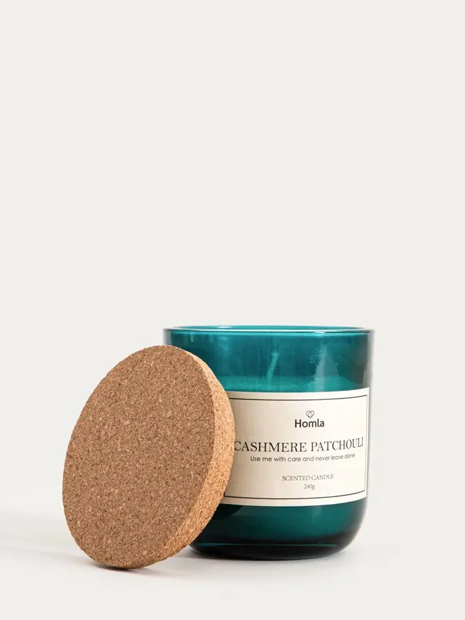 Świeca zapachowa VERDE Cashmere Patchouli 240 g
