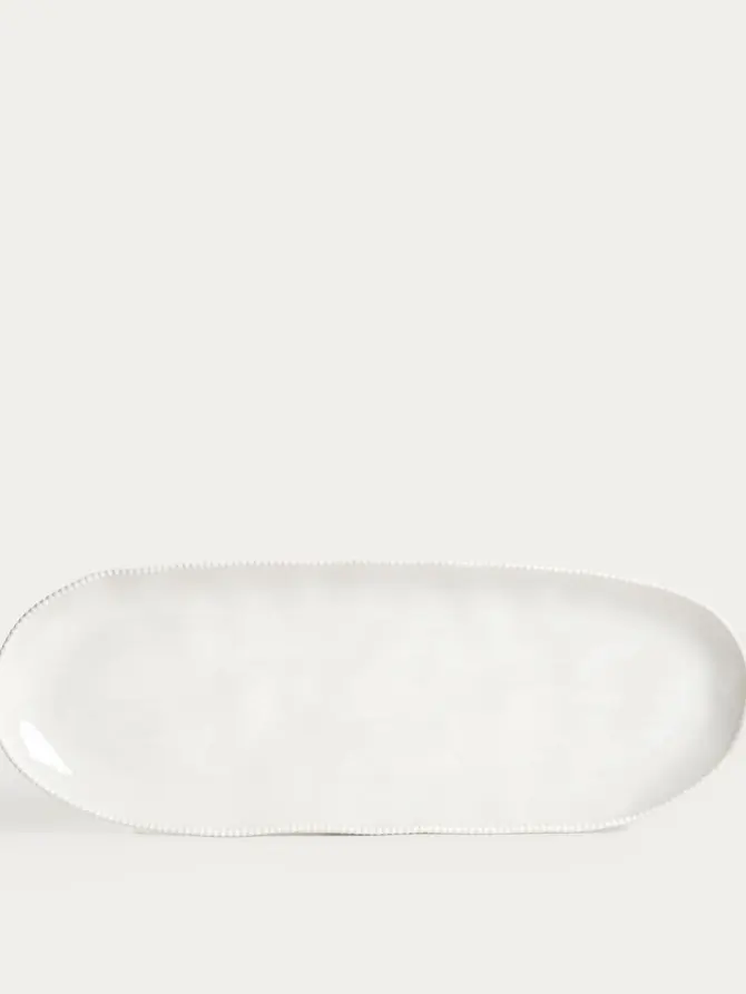Naczynie do serwowania PADRA białe 40x14,5 cm