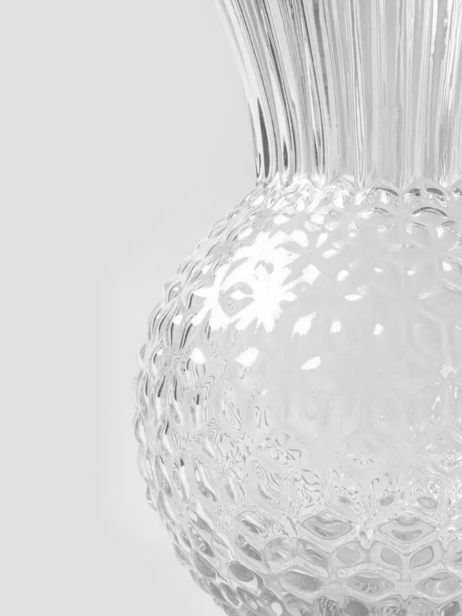 Wazon LIMPID szklany transparentny 14x22 cm