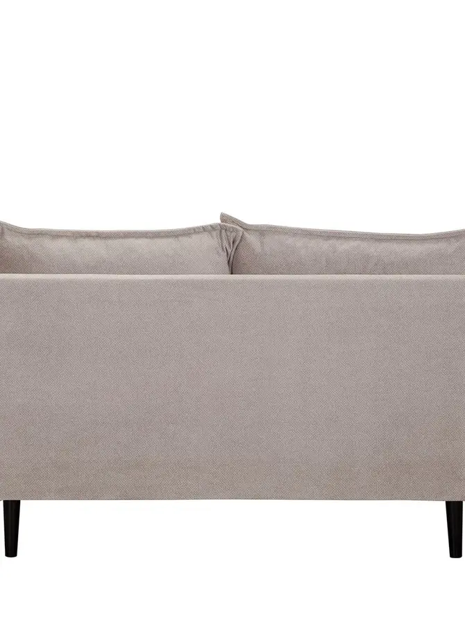 Sofa RUGG Sofa w tkaninie beżowy 149x86x91 cm
