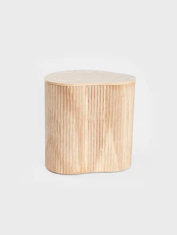 Stolik kawowy GEBO naturalny 47x37x47,5 cm