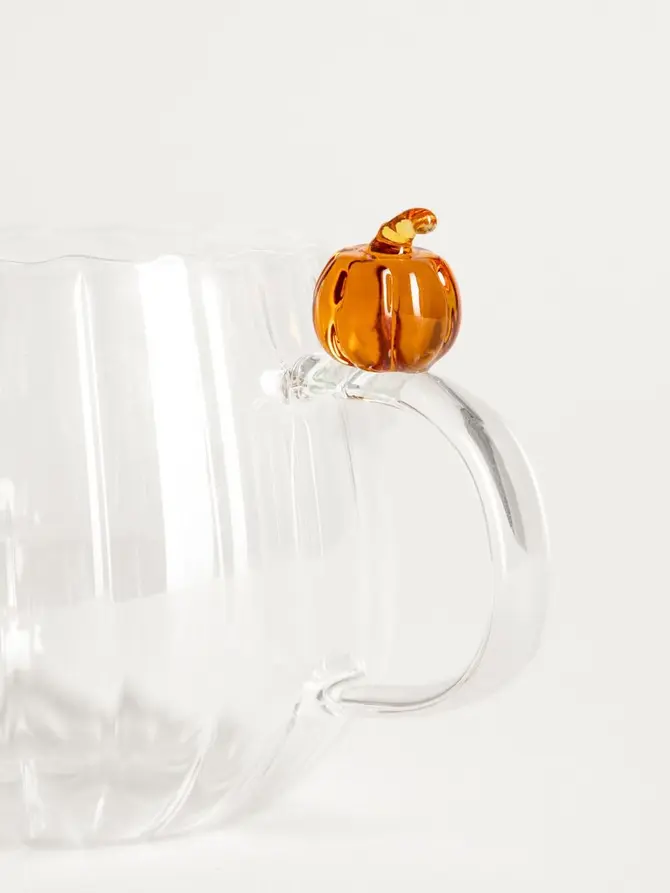 Szklanka PUMPKIN z dynią na uchu 0,35 l