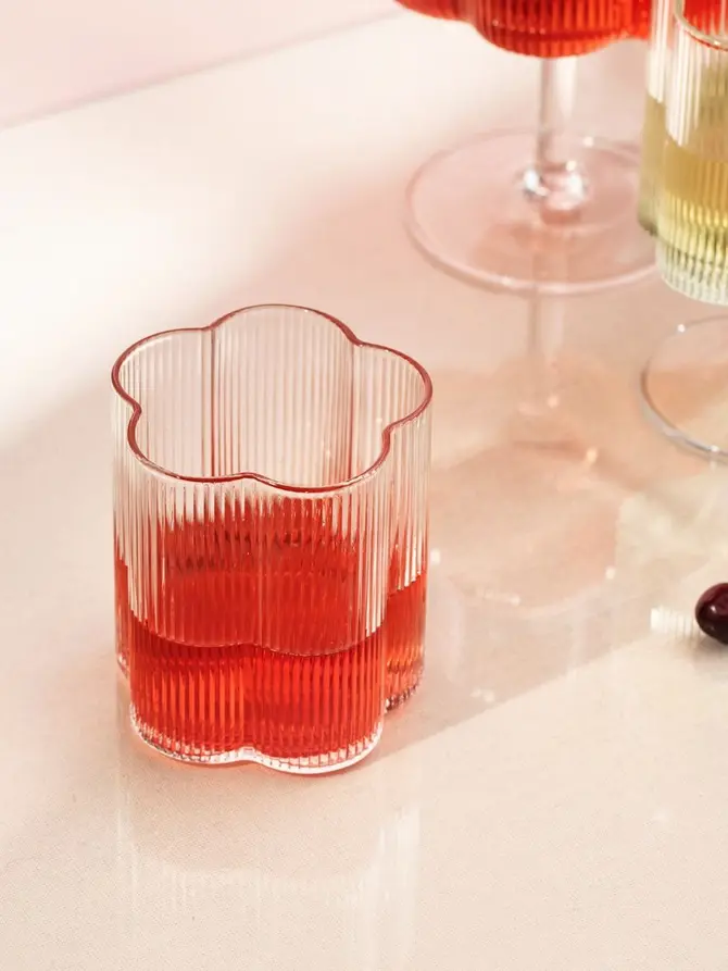 Szklanka LINEETTA ryflowana mała 0,22 l