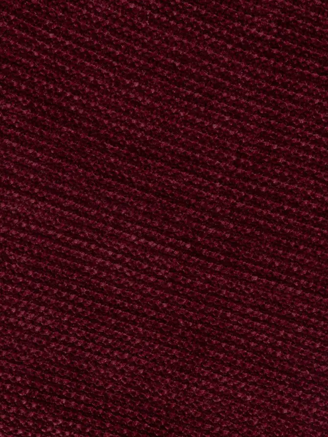 Koc CHENILLE szenilowy burgundowy 130x170cm