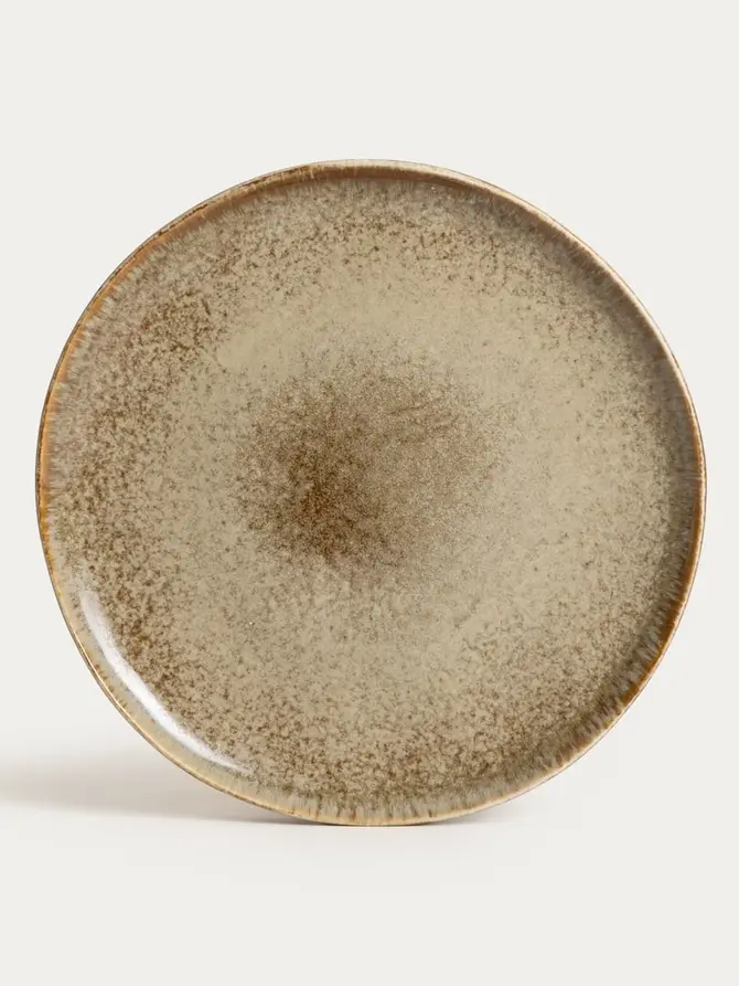 Talerz DAREL obiadowy beżowy 26,5 cm