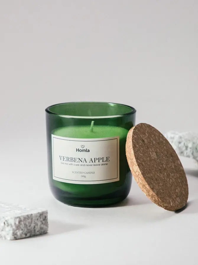 Świeca zapachowa VERDE Verbena Apple 240 g