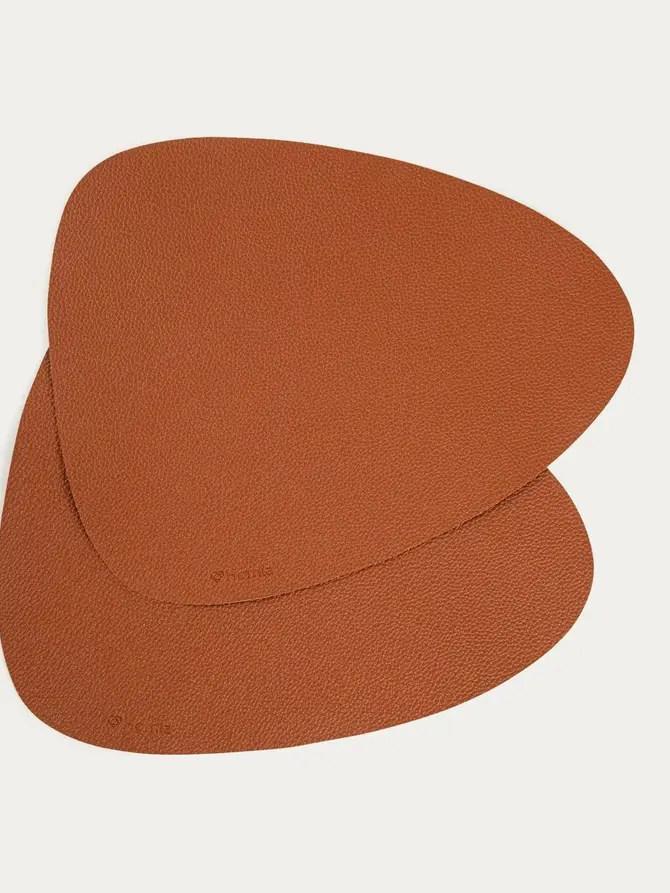 Maty stołowe FEMELO karmelowe, zestaw 2 szt. 38cm