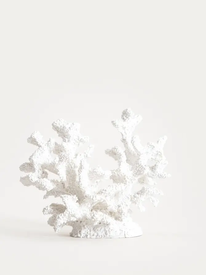 Dekoracja stojąca EVANIA koralowiec 19,5x10x14,5 cm