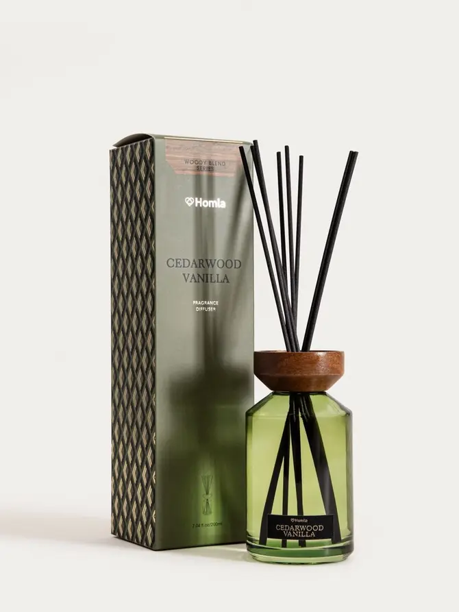 Dyfuzor zapachowy WOODY BLEND Cedarwood Vanilla 200 ml