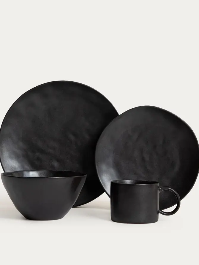Miska ALBERD czarna 15 cm