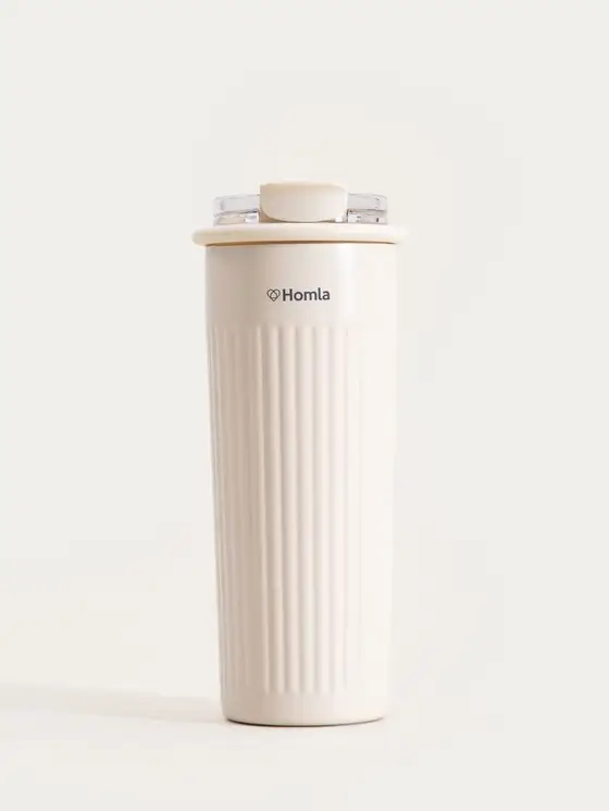 Kubek termiczny TOLEO śmietankowy 500 ml