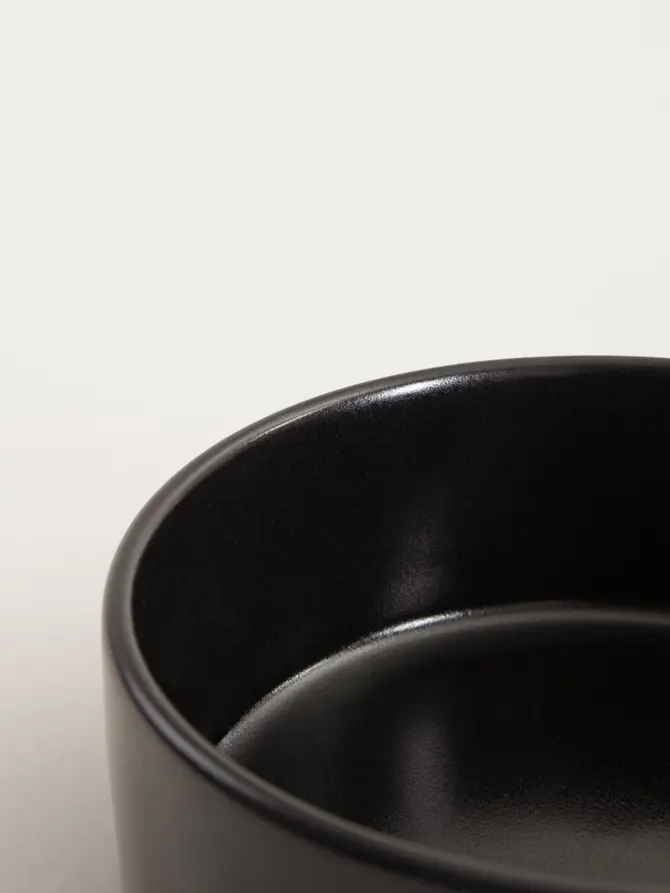 Miska FAMELIO czarna 14 cm