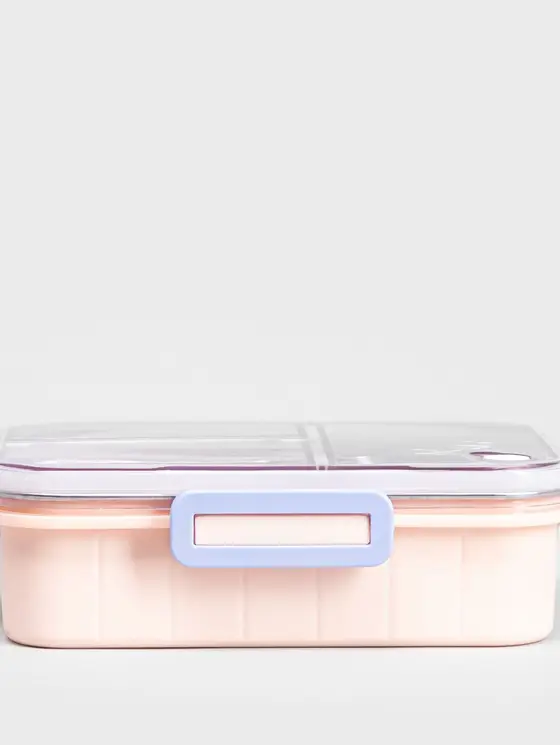 Lunchbox B2 KYOTA 3 elementy różowy 0,75l