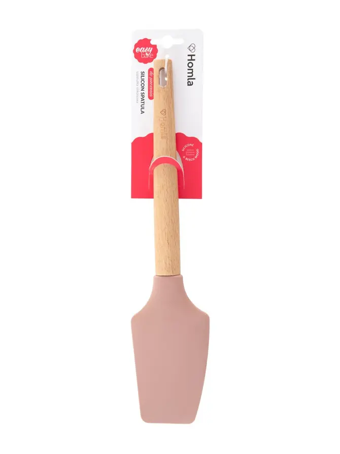 Szpatułka EASY BAKE silikonowa różowa 30 cm