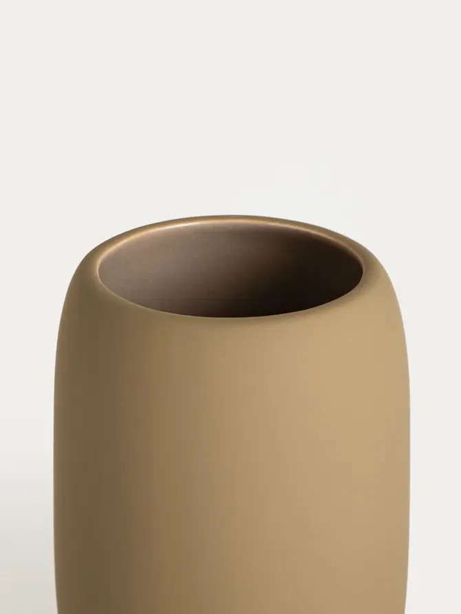 Kubek łazienkowy ALMERI ceramiczny zielony 8,5x11 cm